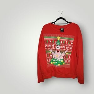 Spongebob Nickelodeon Spongebob Patrick Christmas Holiday Sweater